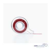 Ruban de matrice 3 mm rouge