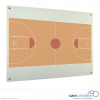 Tableau en verre Basketball 45x60cm