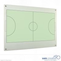 Tableau en verre Football en salle 100x180cm