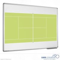 Tableau blanc Tennis 120x180cm
