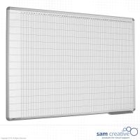 Tableau blanc de planification 12 mois 100x150 cm
