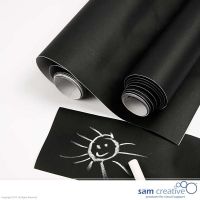 Feuille de Tableau noir autocollante 100x200 cm