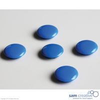 Set d'aimants 30mm bleu