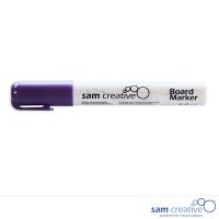 Marqueur effaçable humide violet
 métallisé