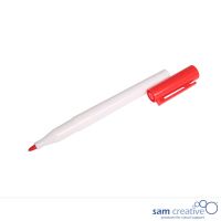 Marqueur tableau blanc pointe fine rouge