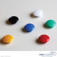 Set d'aimants en verre de 20mm mixtes (6 pcs)