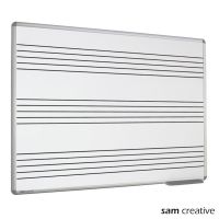 Tableau blanc pour partitions 60x120 cm