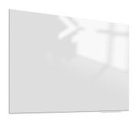 Tableau en verre Elegance blanc clair 120x150 cm